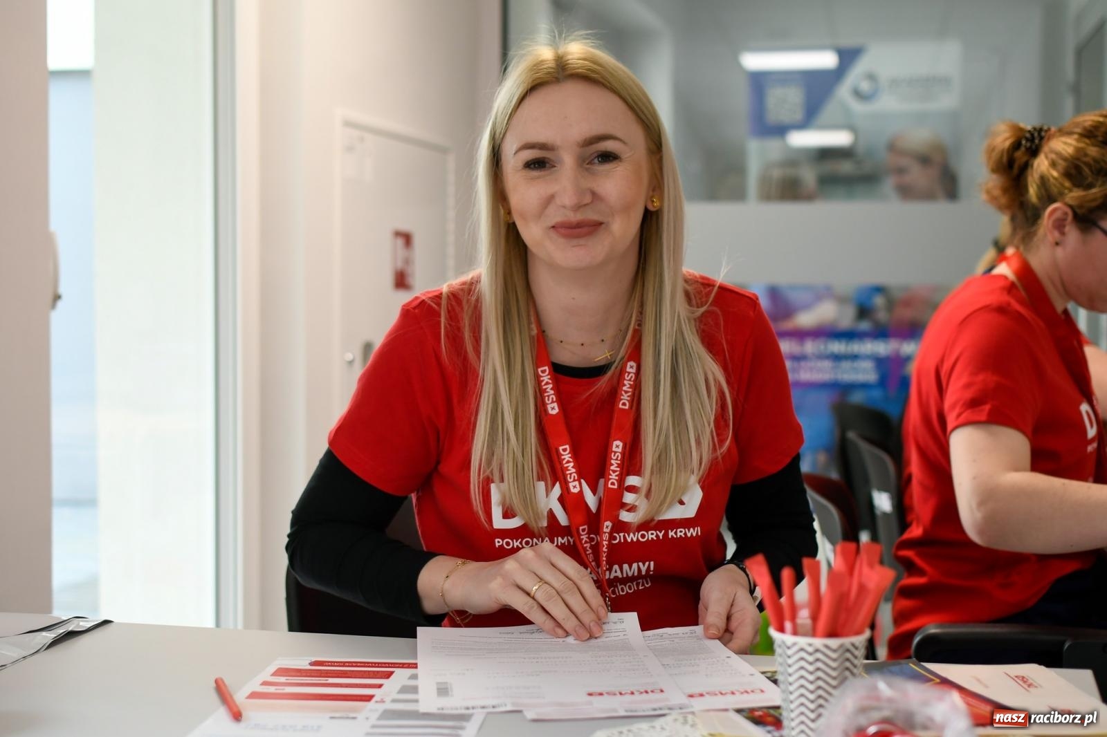 Zdjęcie w galerii na portalu naszraciborz.pl: Pokonajmy nowotwory krwi. Akcja w Akademii Nauk Stosowanych [FOTO i WIDEO] wiadomości z regionu
