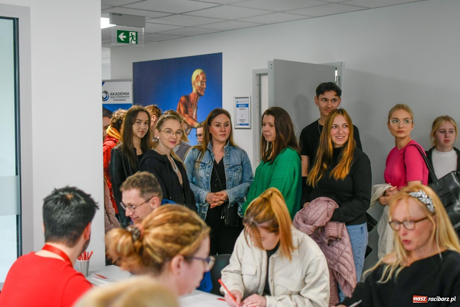 Zdjęcie w galerii na portalu naszraciborz.pl: Pokonajmy nowotwory krwi. Akcja w Akademii Nauk Stosowanych [FOTO i WIDEO] wiadomości z regionu