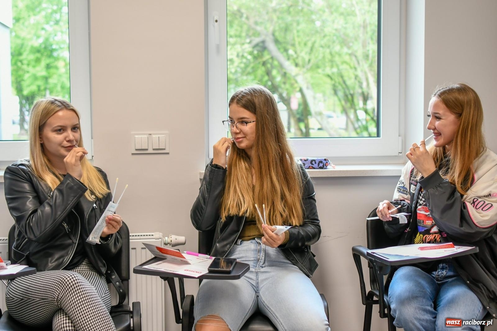 Zdjęcie w galerii na portalu naszraciborz.pl: Pokonajmy nowotwory krwi. Akcja w Akademii Nauk Stosowanych [FOTO i WIDEO] wiadomości z regionu