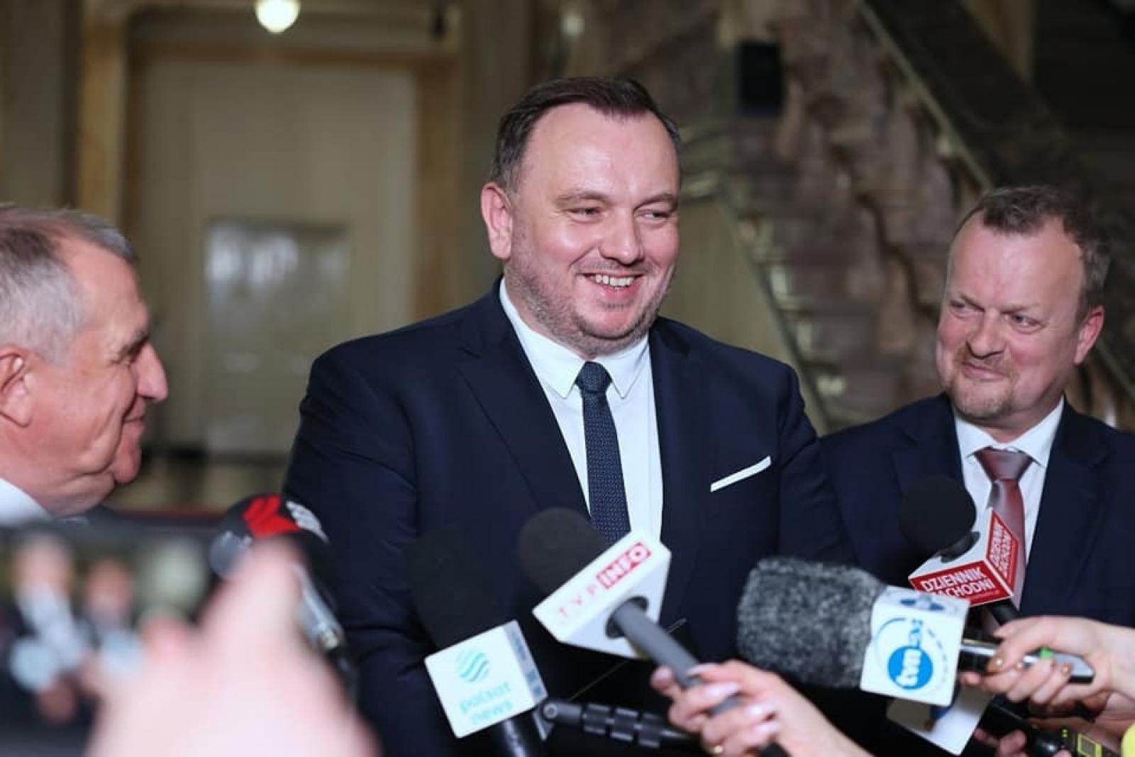 Zdjęcie w galerii na portalu naszraciborz.pl: Jakub Chełstowski nadal marszałkiem wiadomości z regionu