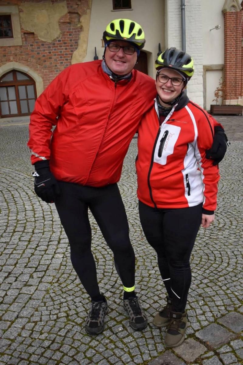 Zdjęcie w galerii na portalu naszraciborz.pl: Rowerowa Rajza dotarła na Zamek Piastowski [FOTO] wiadomości z regionu