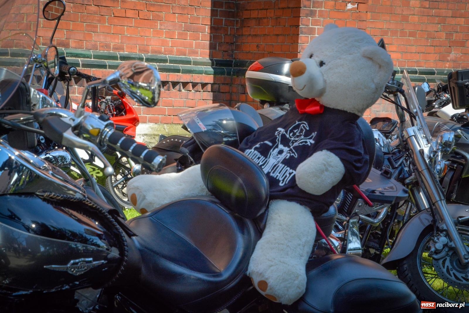Zdjęcie w galerii na portalu naszraciborz.pl: Setki motorów zawarczało w Raciborzu. Sezon motocyklowy oficjalnie rozpoczęty [FOTO i WIDEO] wiadomości z regionu