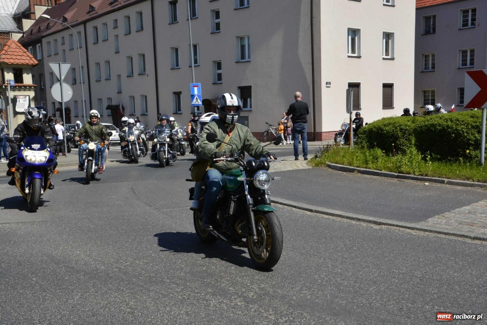 Zdjęcie w galerii na portalu naszraciborz.pl: Raciborska inauguracja sezonu motocyklowego wiadomości z regionu