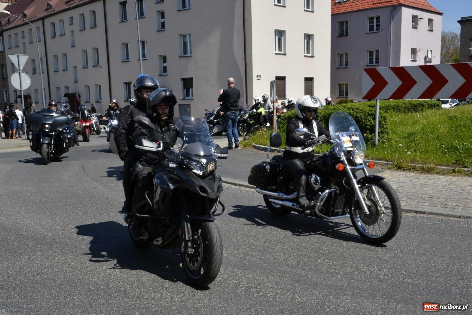Zdjęcie w galerii na portalu naszraciborz.pl: Raciborska inauguracja sezonu motocyklowego wiadomości z regionu