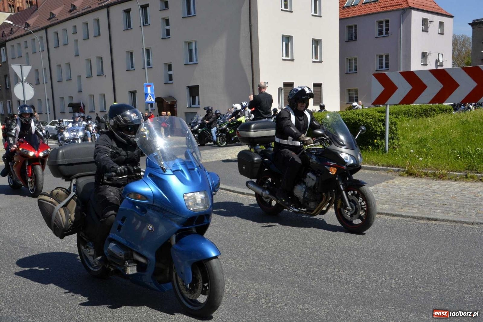 Zdjęcie w galerii na portalu naszraciborz.pl: Raciborska inauguracja sezonu motocyklowego wiadomości z regionu