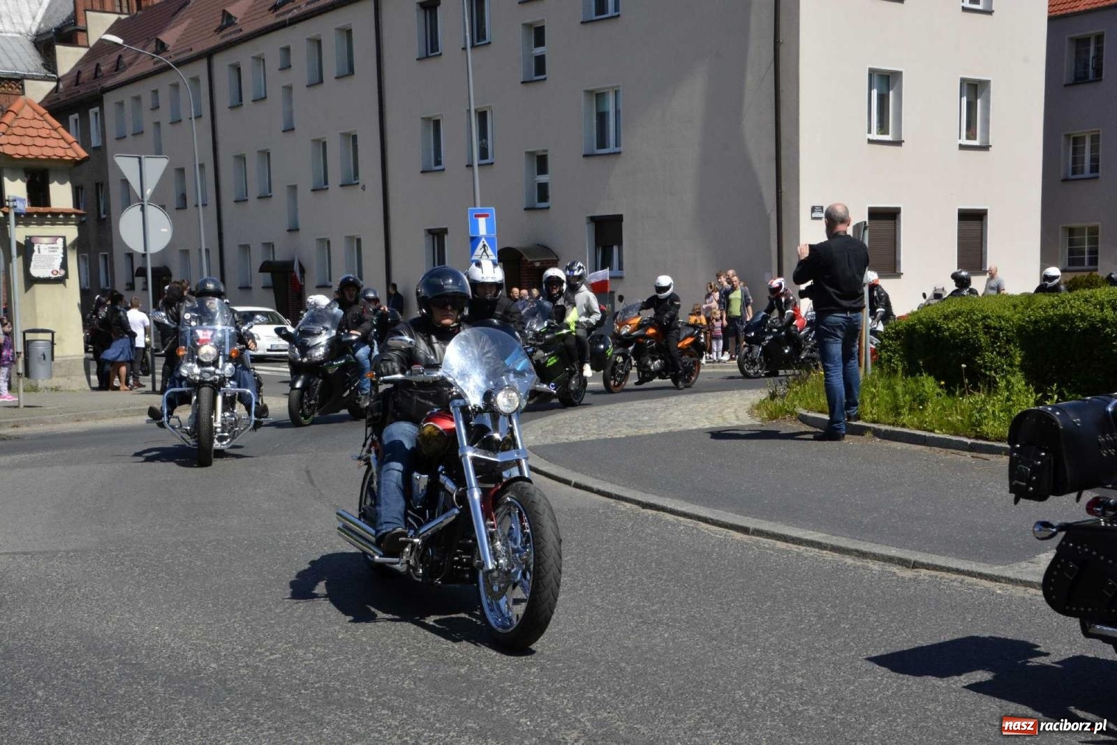 Zdjęcie w galerii na portalu naszraciborz.pl: Raciborska inauguracja sezonu motocyklowego wiadomości z regionu