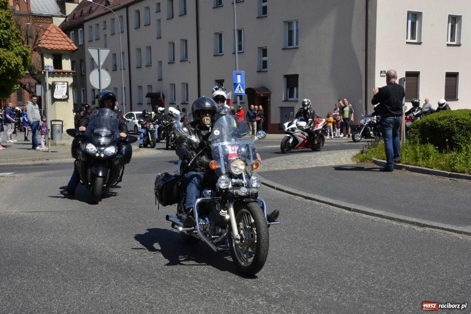 Zdjęcie w galerii na portalu naszraciborz.pl: Raciborska inauguracja sezonu motocyklowego wiadomości z regionu