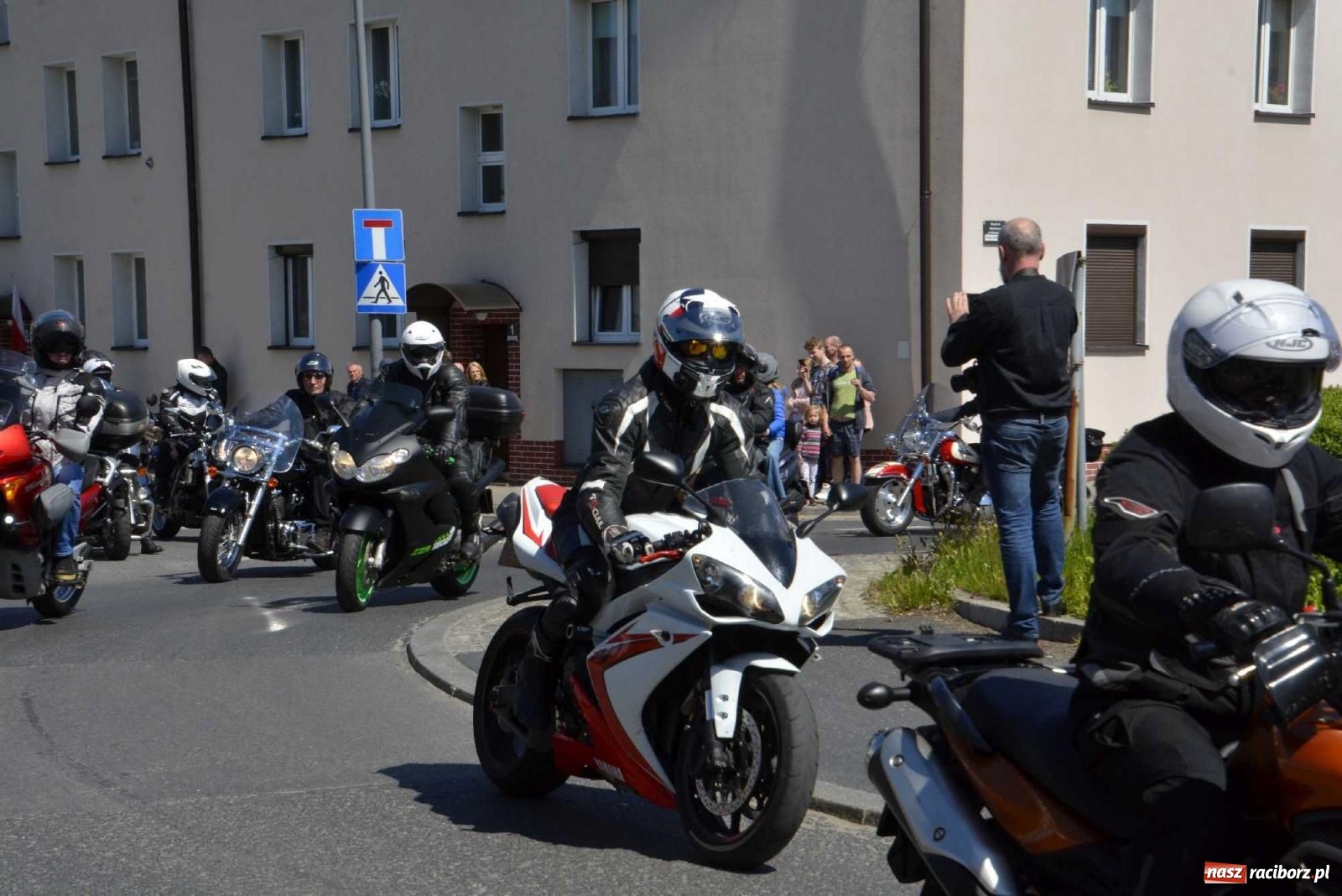 Zdjęcie w galerii na portalu naszraciborz.pl: Raciborska inauguracja sezonu motocyklowego wiadomości z regionu