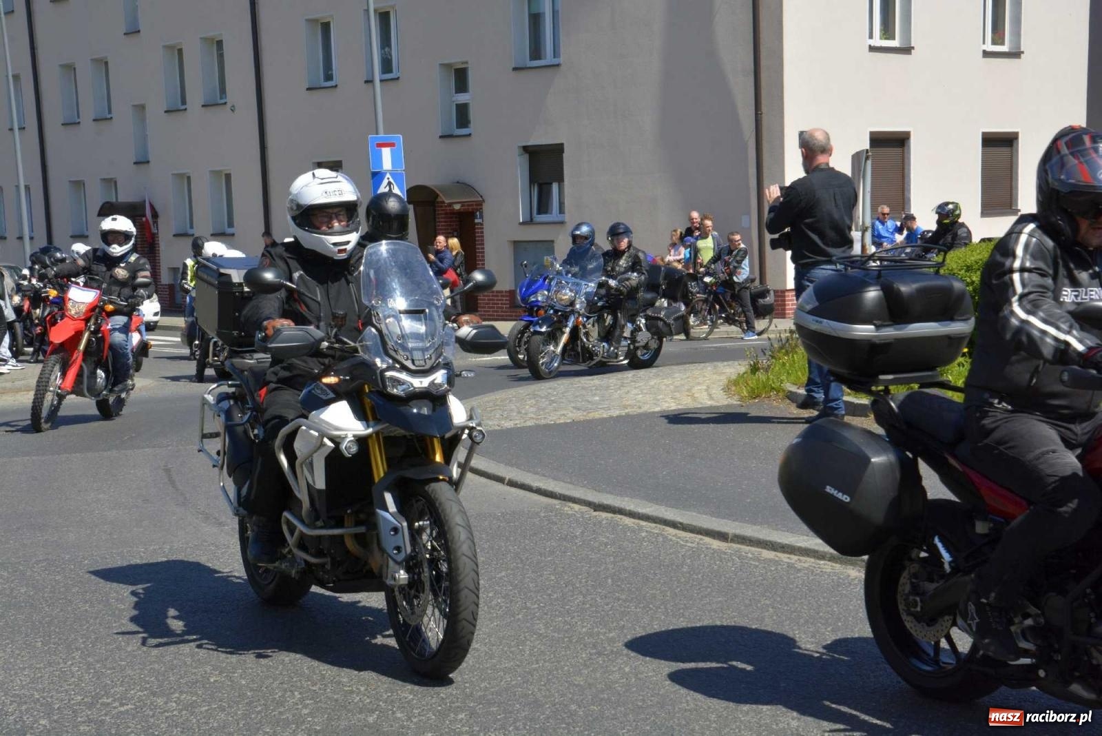 Zdjęcie w galerii na portalu naszraciborz.pl: Raciborska inauguracja sezonu motocyklowego wiadomości z regionu