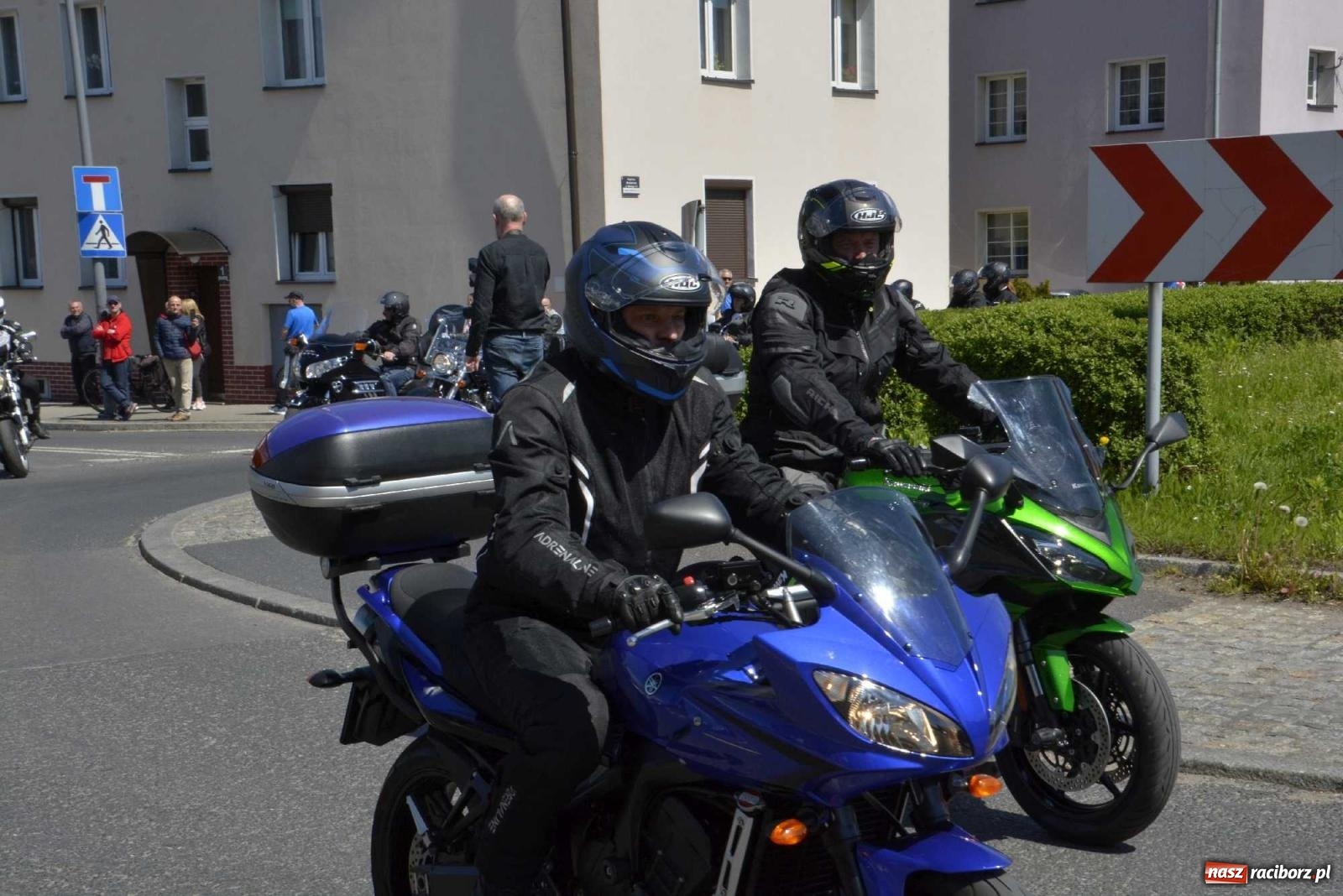 Zdjęcie w galerii na portalu naszraciborz.pl: Raciborska inauguracja sezonu motocyklowego wiadomości z regionu