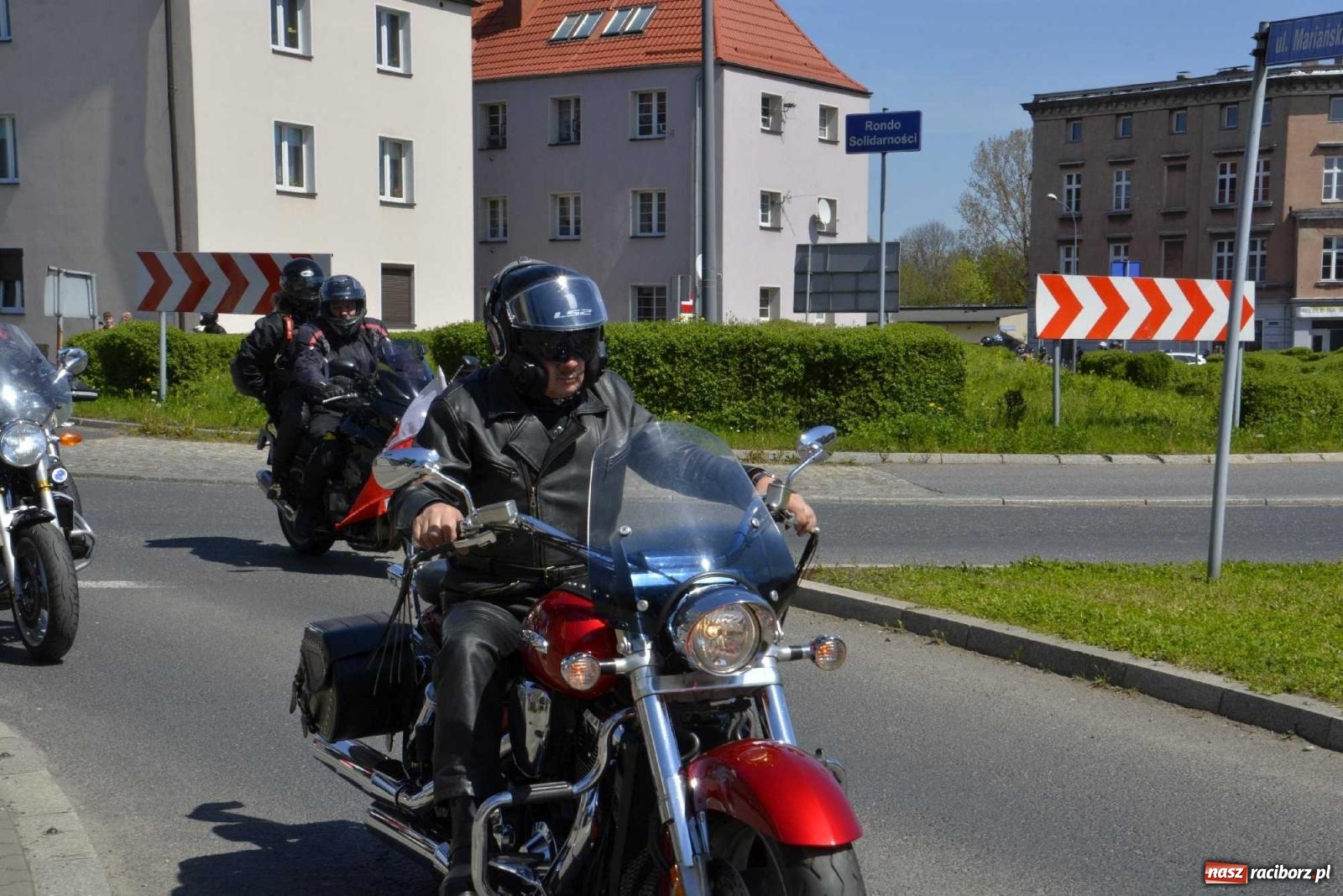Zdjęcie w galerii na portalu naszraciborz.pl: Raciborska inauguracja sezonu motocyklowego wiadomości z regionu