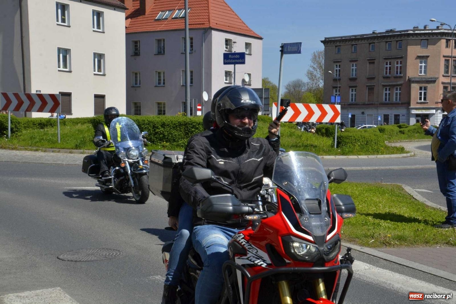 Zdjęcie w galerii na portalu naszraciborz.pl: Raciborska inauguracja sezonu motocyklowego wiadomości z regionu