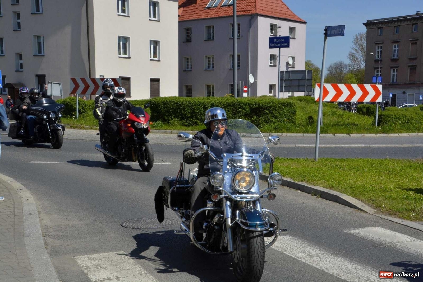 Zdjęcie w galerii na portalu naszraciborz.pl: Raciborska inauguracja sezonu motocyklowego wiadomości z regionu
