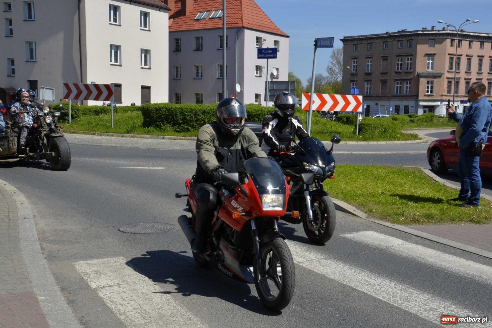 Zdjęcie w galerii na portalu naszraciborz.pl: Raciborska inauguracja sezonu motocyklowego wiadomości z regionu