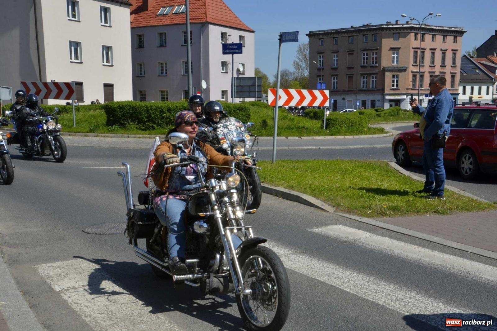 Zdjęcie w galerii na portalu naszraciborz.pl: Raciborska inauguracja sezonu motocyklowego wiadomości z regionu