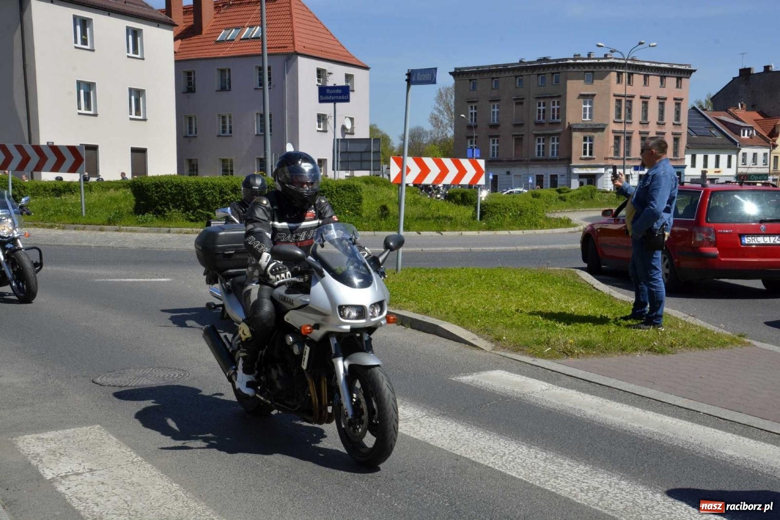 Zdjęcie w galerii na portalu naszraciborz.pl: Raciborska inauguracja sezonu motocyklowego wiadomości z regionu