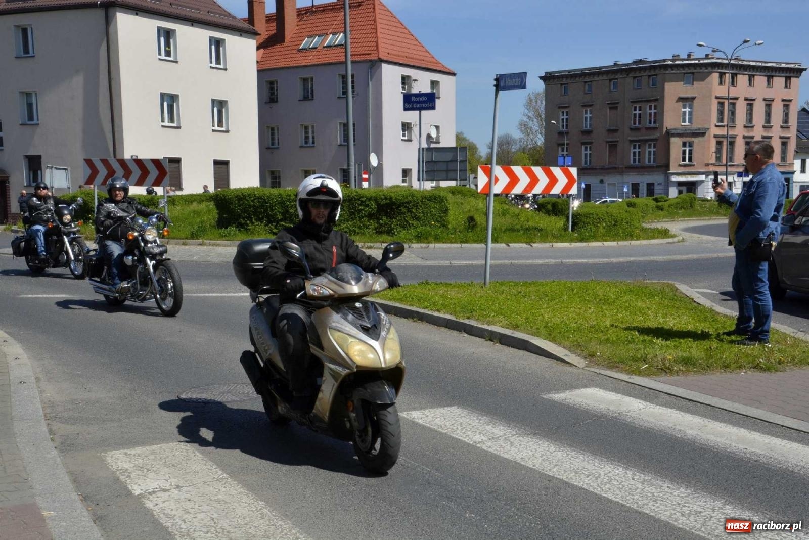 Zdjęcie w galerii na portalu naszraciborz.pl: Raciborska inauguracja sezonu motocyklowego wiadomości z regionu