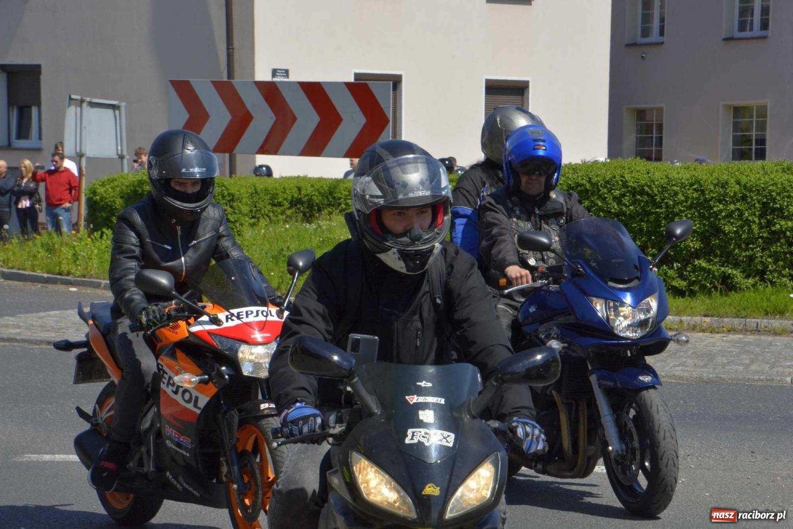 Zdjęcie w galerii na portalu naszraciborz.pl: Raciborska inauguracja sezonu motocyklowego wiadomości z regionu