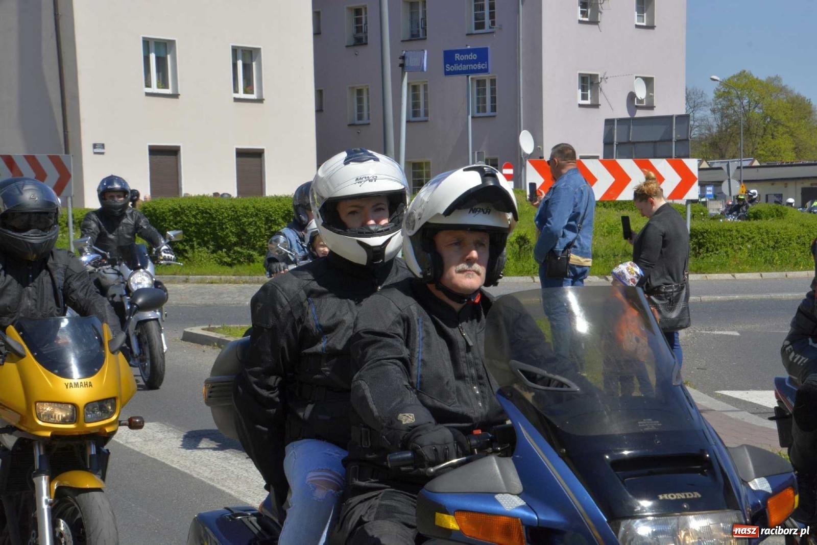 Zdjęcie w galerii na portalu naszraciborz.pl: Raciborska inauguracja sezonu motocyklowego wiadomości z regionu