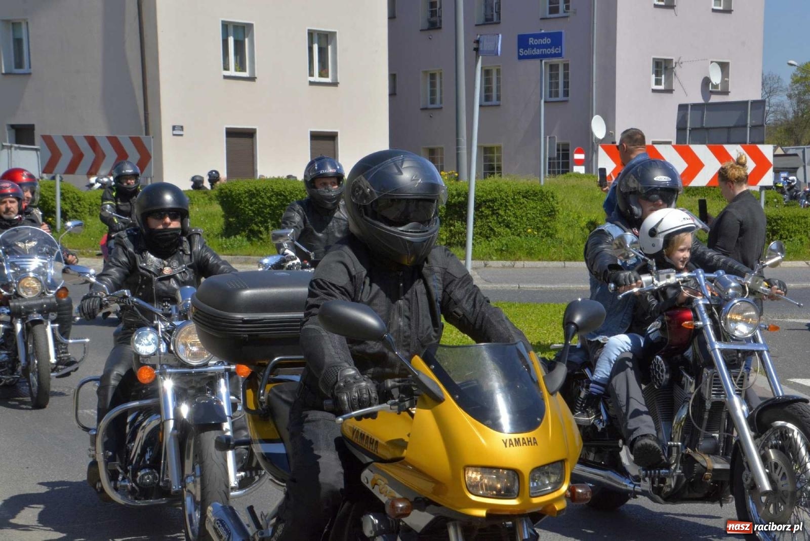 Zdjęcie w galerii na portalu naszraciborz.pl: Raciborska inauguracja sezonu motocyklowego wiadomości z regionu