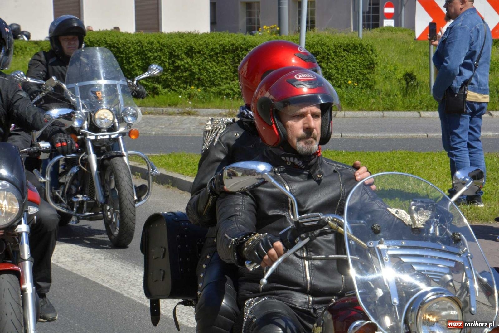 Zdjęcie w galerii na portalu naszraciborz.pl: Raciborska inauguracja sezonu motocyklowego wiadomości z regionu
