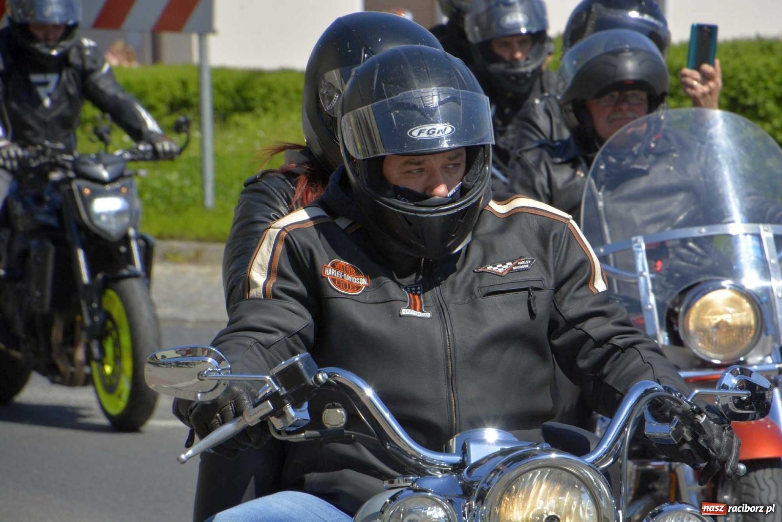 Zdjęcie w galerii na portalu naszraciborz.pl: Raciborska inauguracja sezonu motocyklowego wiadomości z regionu