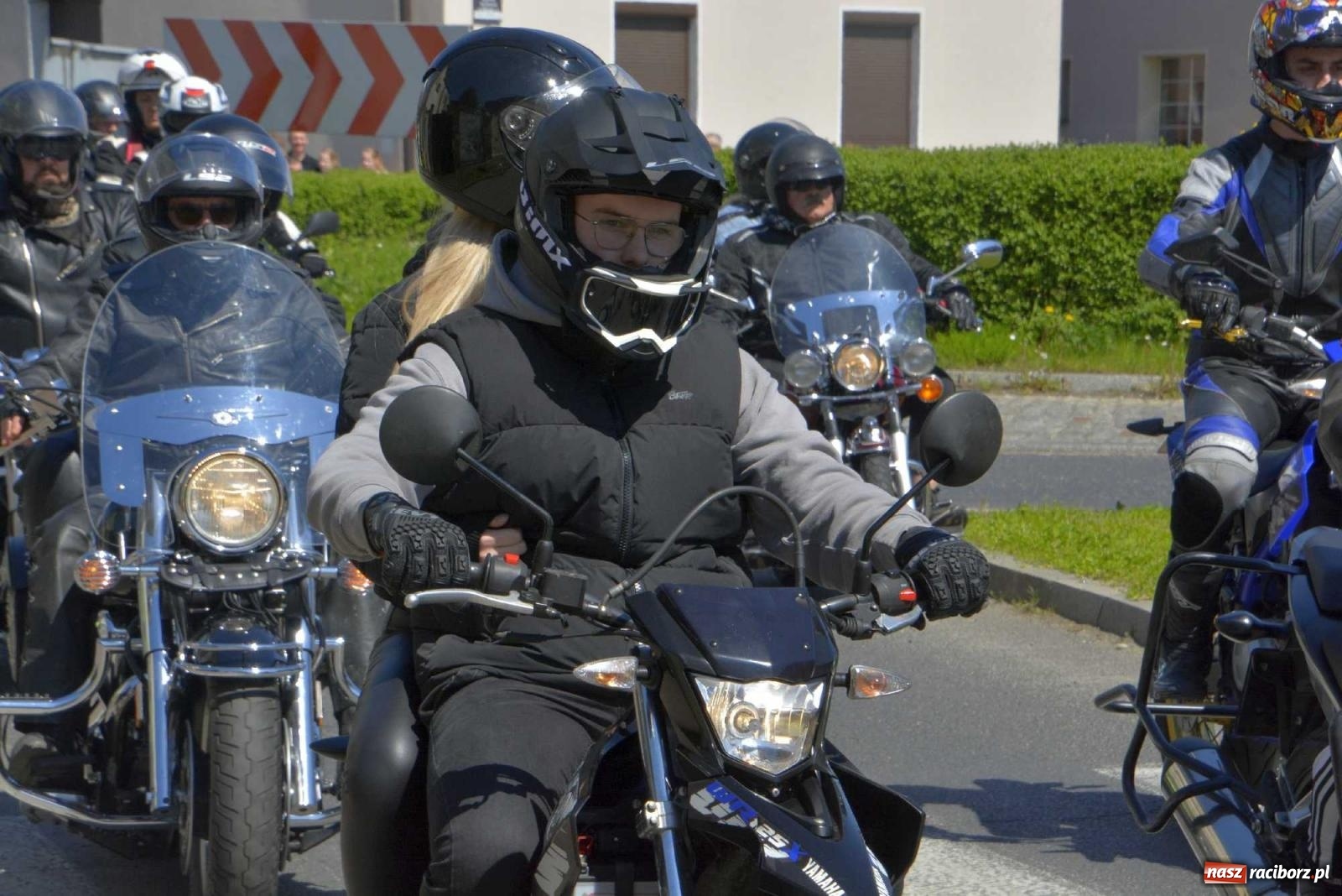 Zdjęcie w galerii na portalu naszraciborz.pl: Raciborska inauguracja sezonu motocyklowego wiadomości z regionu