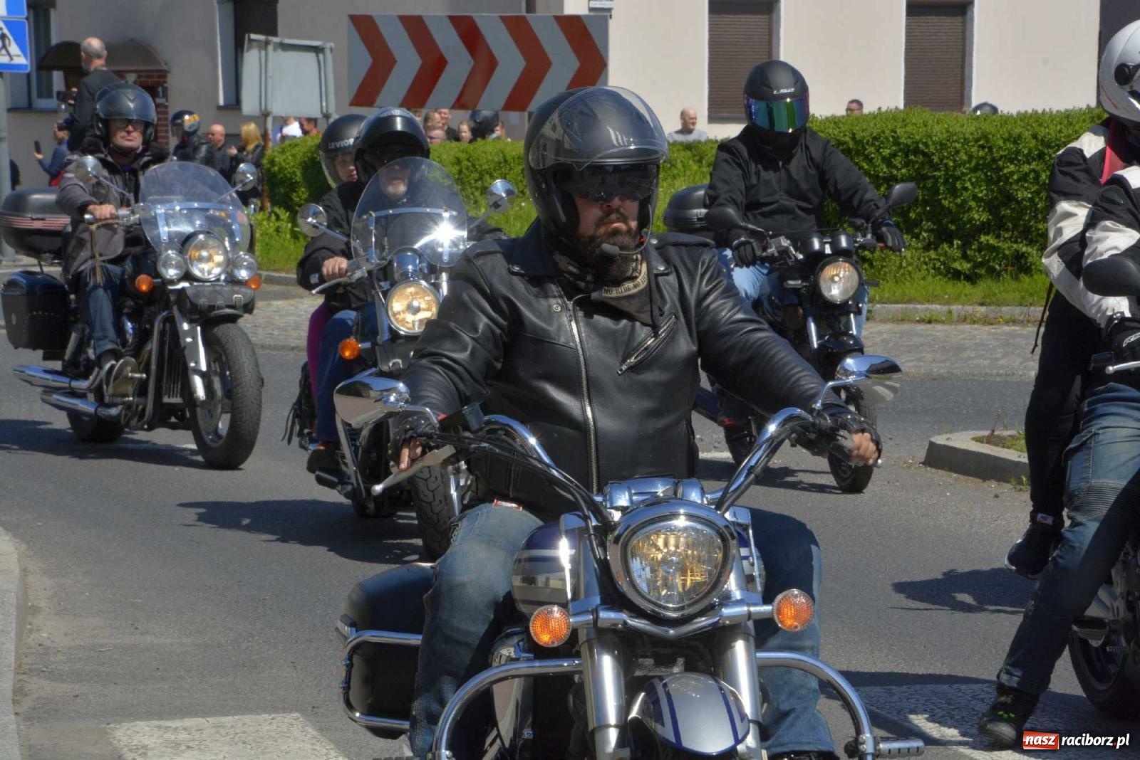 Zdjęcie w galerii na portalu naszraciborz.pl: Raciborska inauguracja sezonu motocyklowego wiadomości z regionu