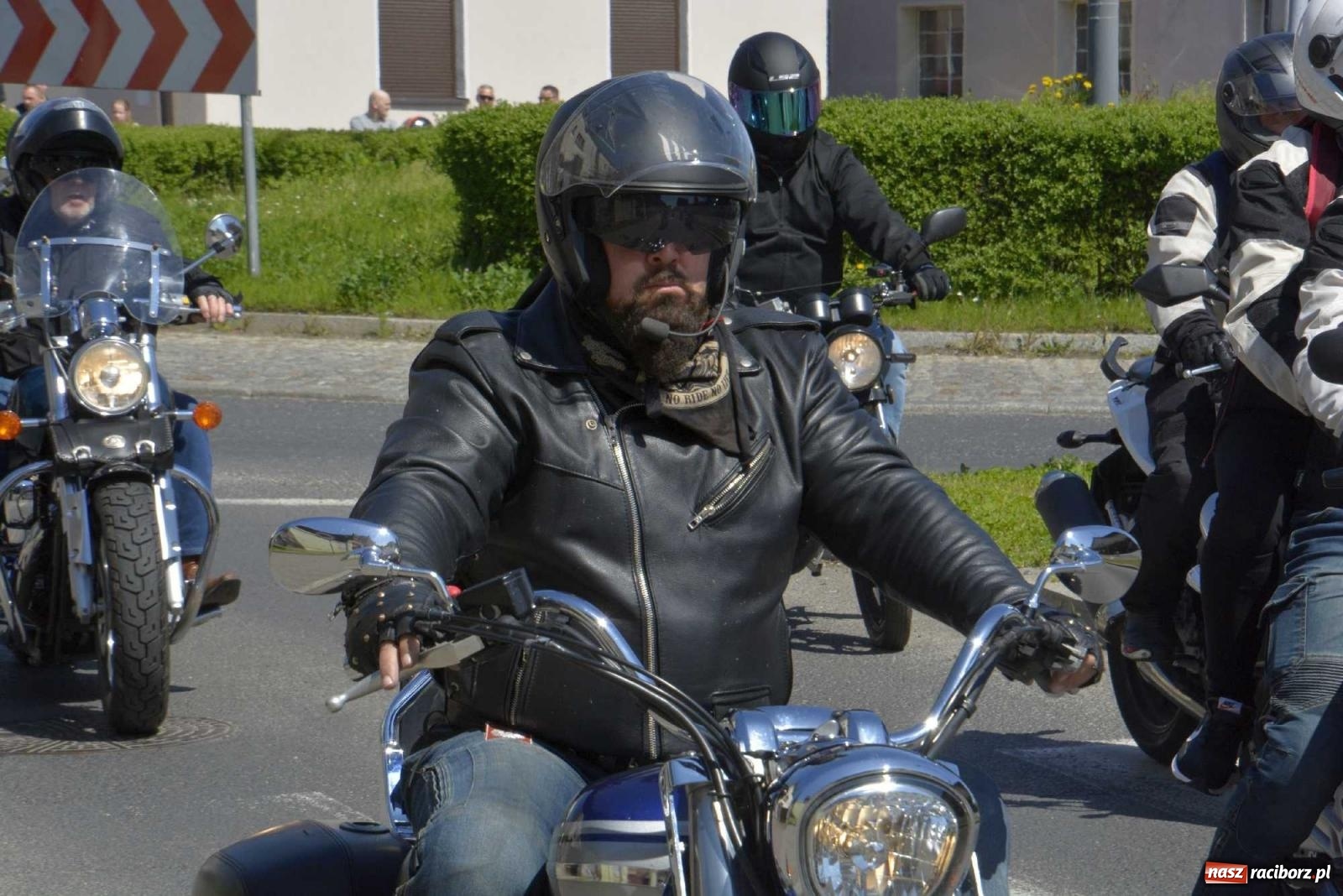 Zdjęcie w galerii na portalu naszraciborz.pl: Raciborska inauguracja sezonu motocyklowego wiadomości z regionu