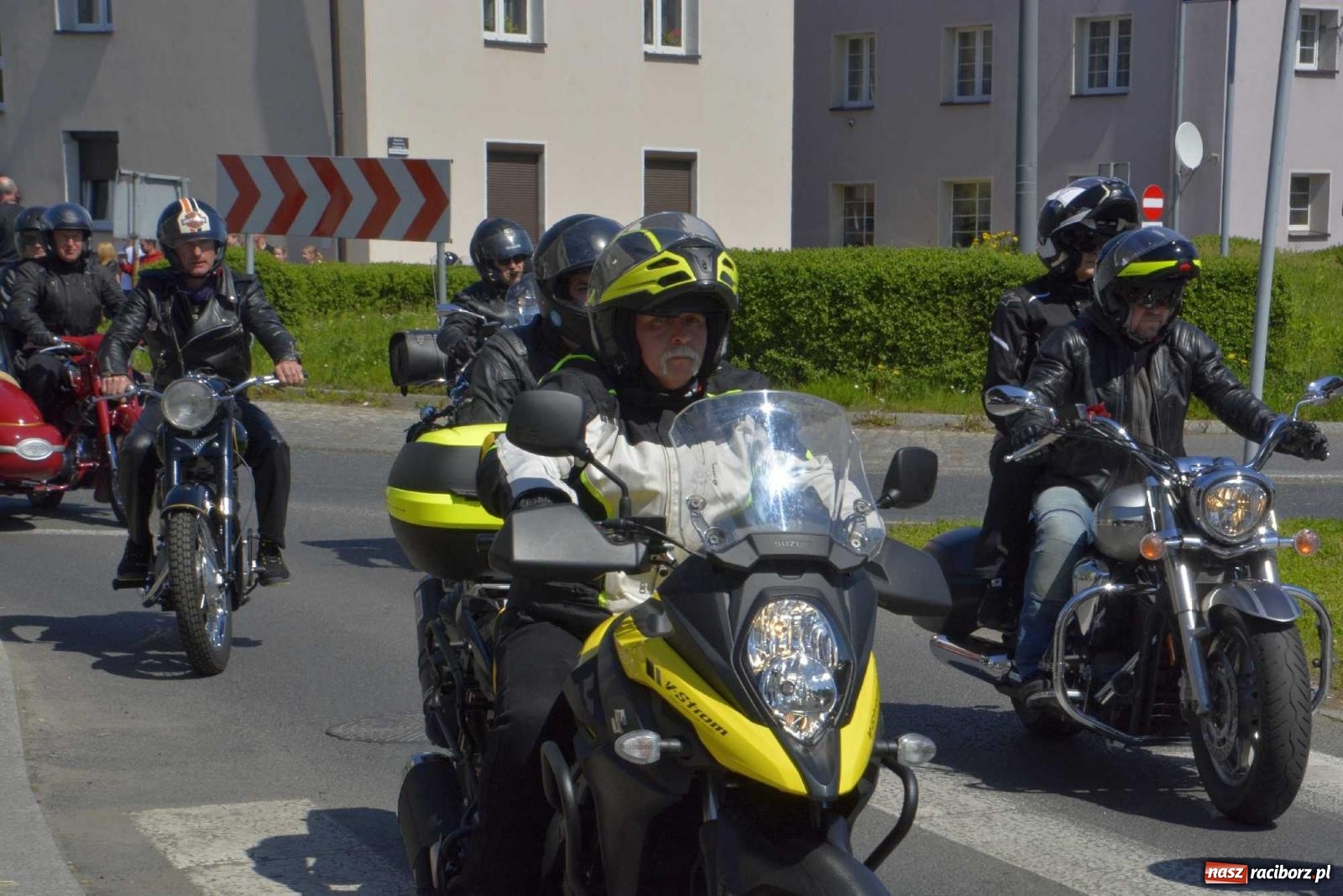 Zdjęcie w galerii na portalu naszraciborz.pl: Raciborska inauguracja sezonu motocyklowego wiadomości z regionu