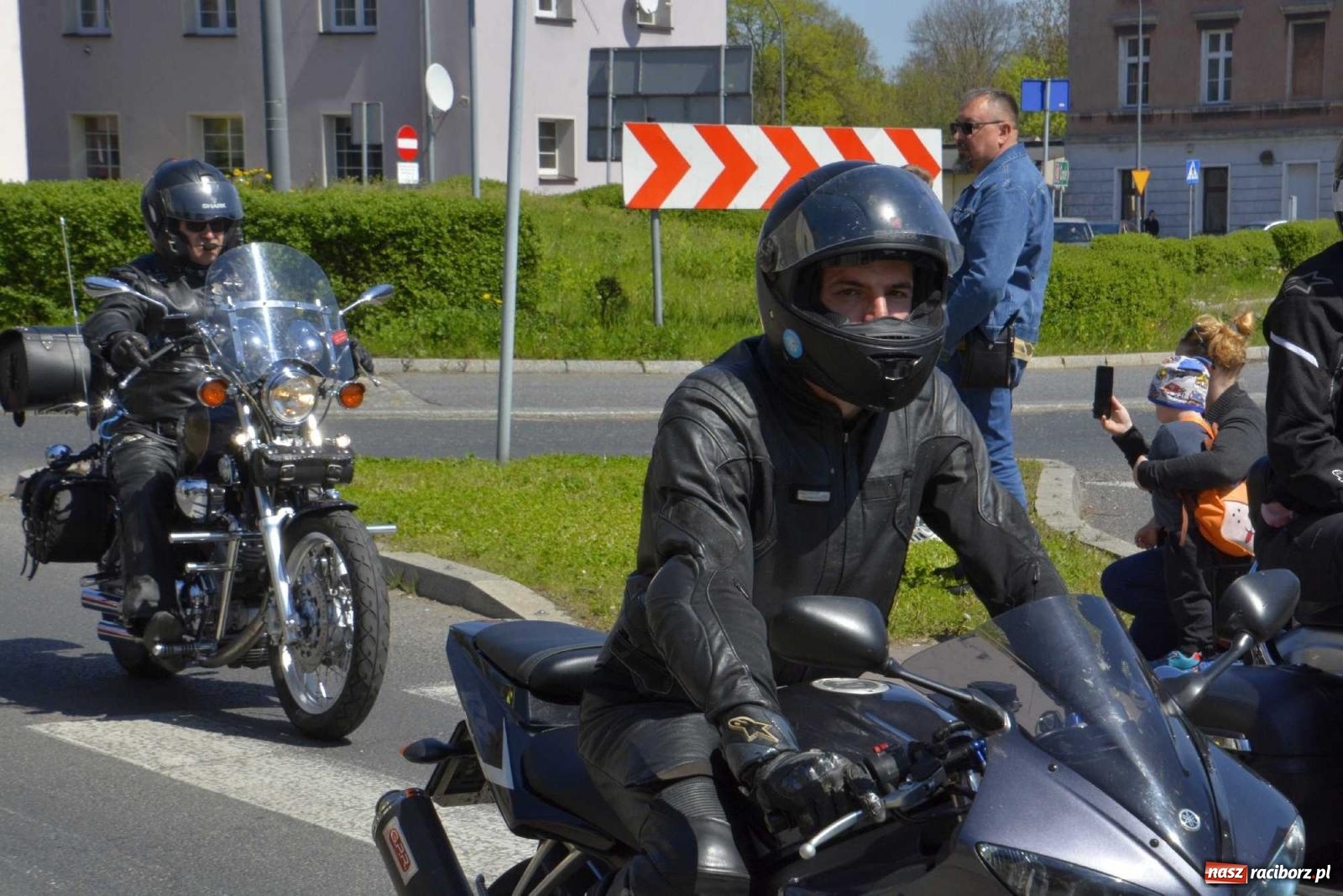 Zdjęcie w galerii na portalu naszraciborz.pl: Raciborska inauguracja sezonu motocyklowego wiadomości z regionu