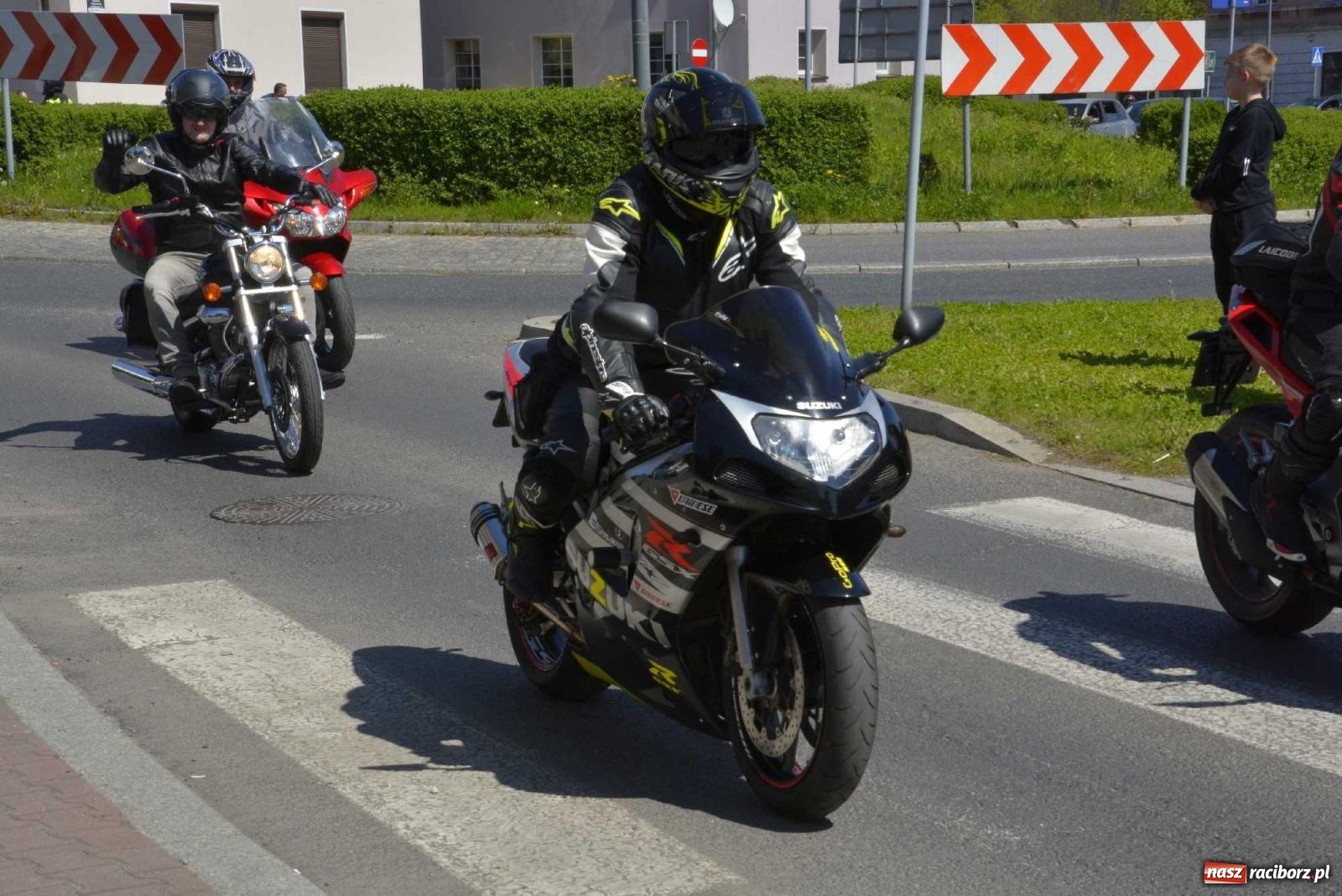 Zdjęcie w galerii na portalu naszraciborz.pl: Raciborska inauguracja sezonu motocyklowego wiadomości z regionu
