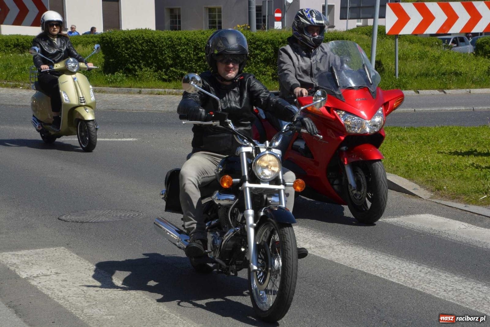 Zdjęcie w galerii na portalu naszraciborz.pl: Raciborska inauguracja sezonu motocyklowego wiadomości z regionu