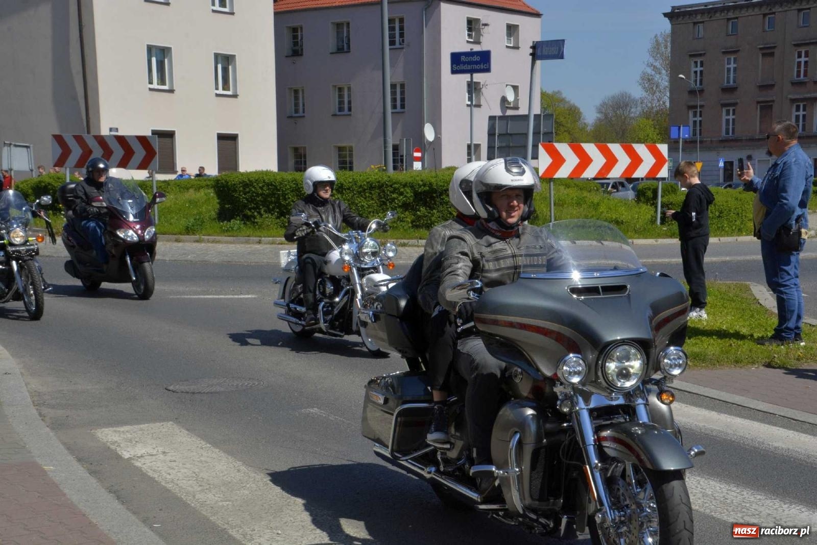 Zdjęcie w galerii na portalu naszraciborz.pl: Raciborska inauguracja sezonu motocyklowego wiadomości z regionu