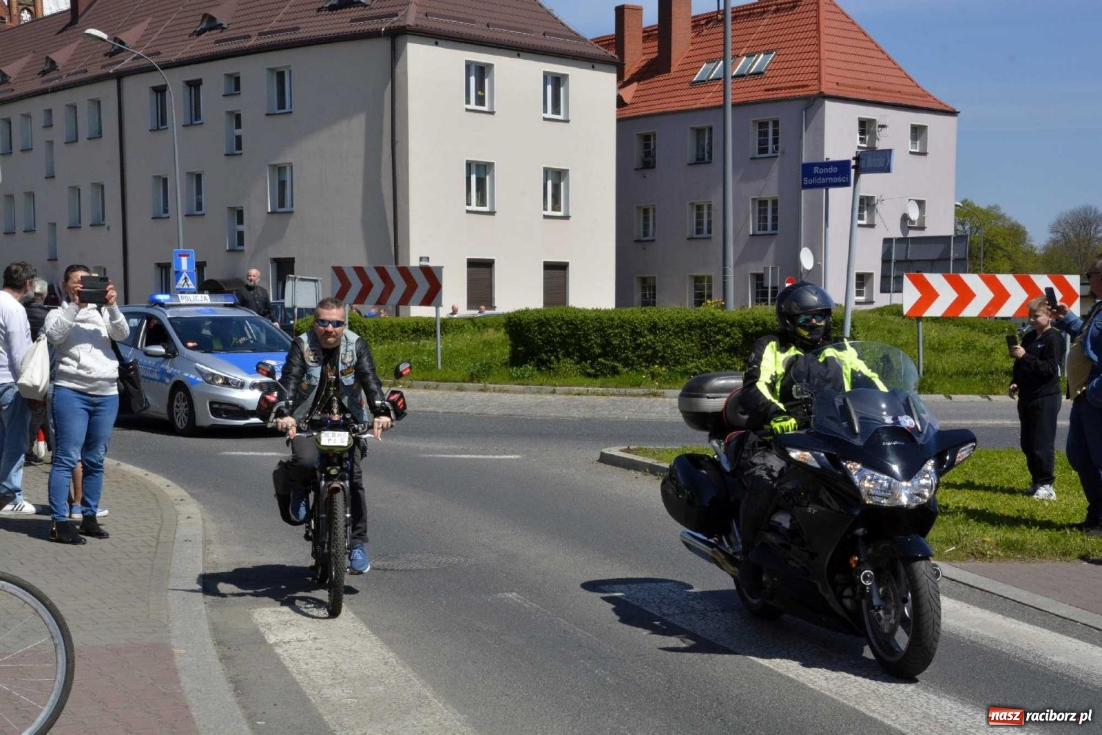 Zdjęcie w galerii na portalu naszraciborz.pl: Raciborska inauguracja sezonu motocyklowego wiadomości z regionu
