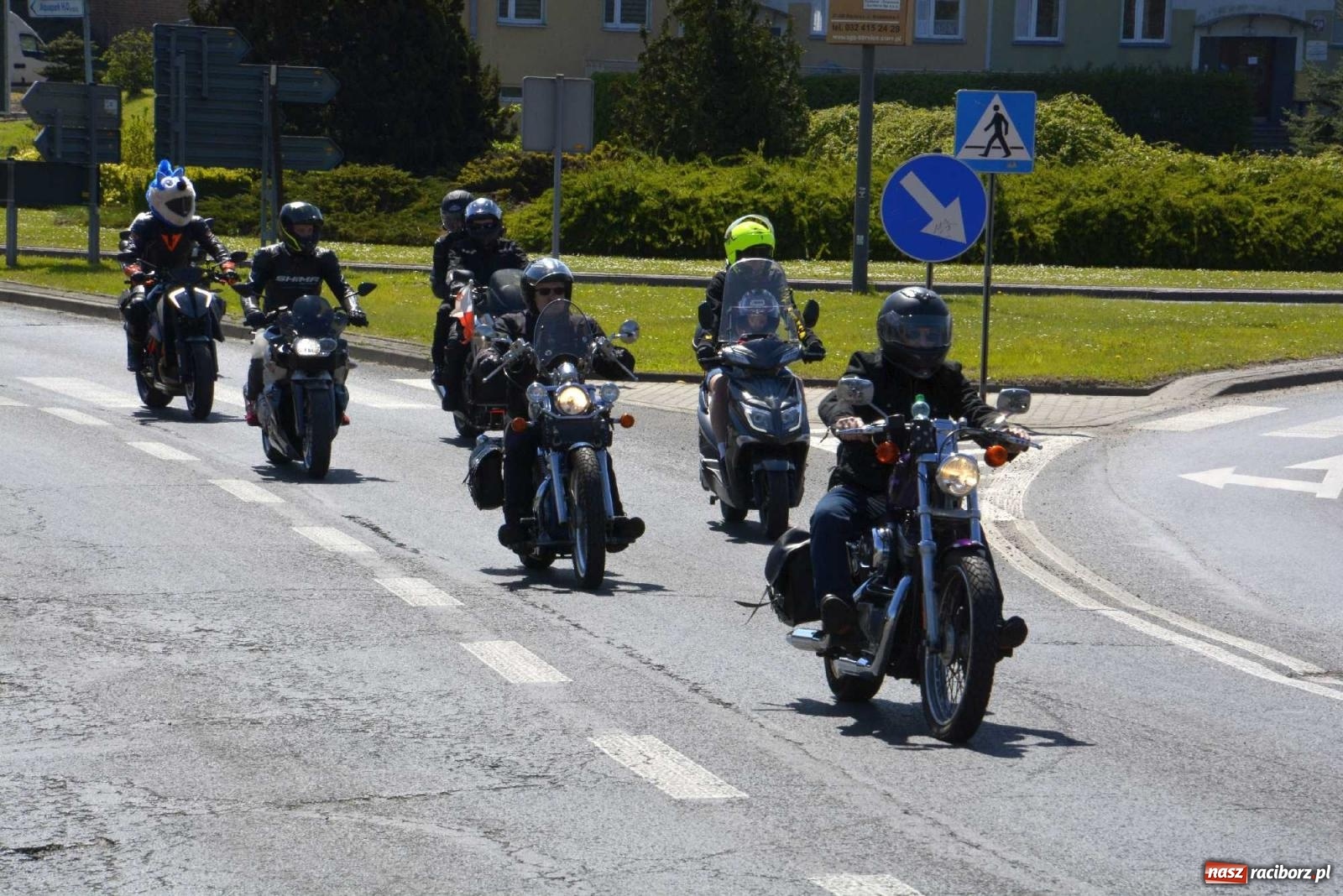 Zdjęcie w galerii na portalu naszraciborz.pl: Raciborska inauguracja sezonu motocyklowego wiadomości z regionu