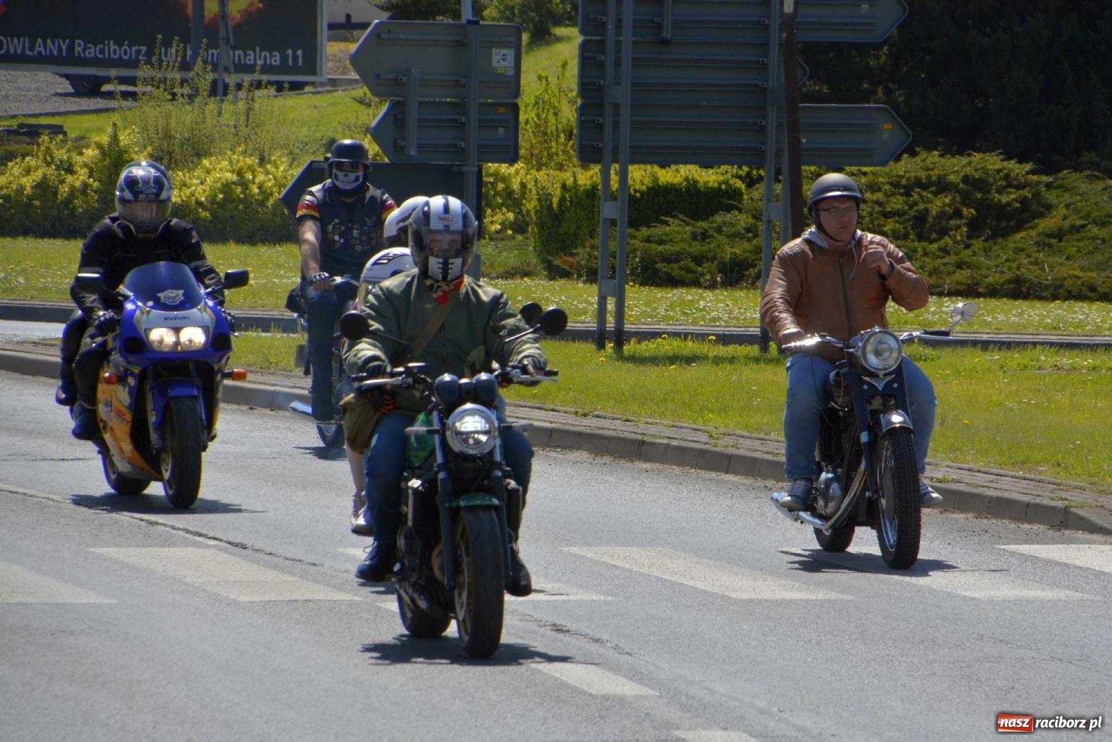 Zdjęcie w galerii na portalu naszraciborz.pl: Raciborska inauguracja sezonu motocyklowego wiadomości z regionu