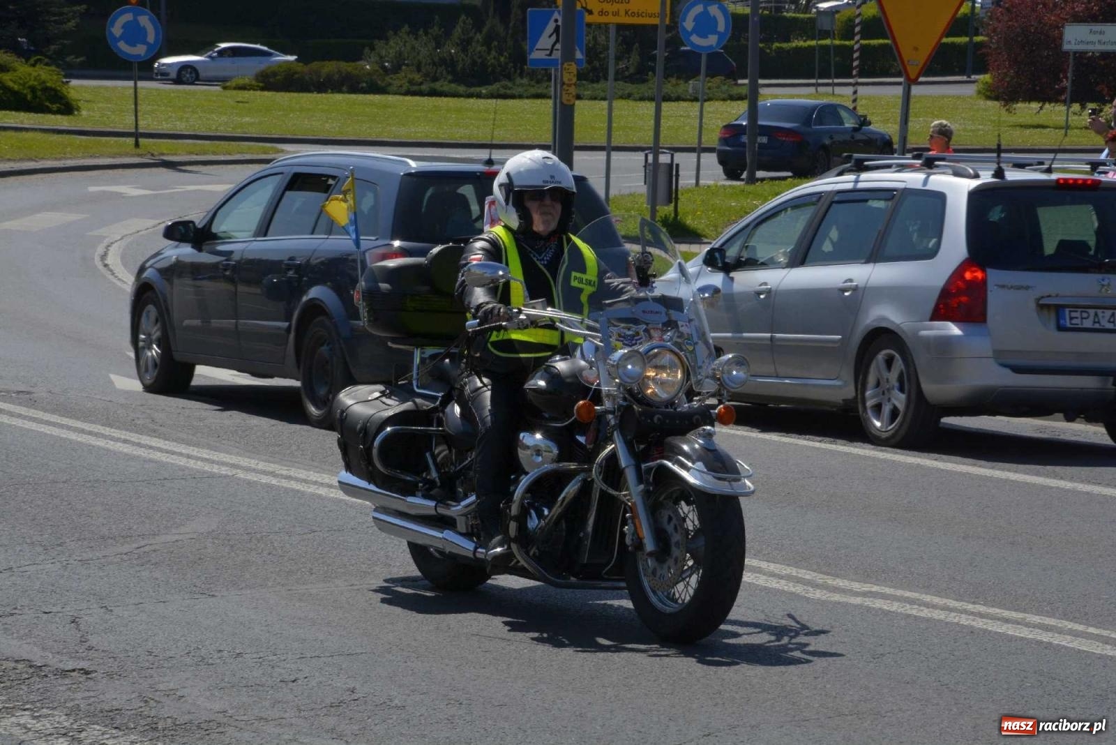 Zdjęcie w galerii na portalu naszraciborz.pl: Raciborska inauguracja sezonu motocyklowego wiadomości z regionu