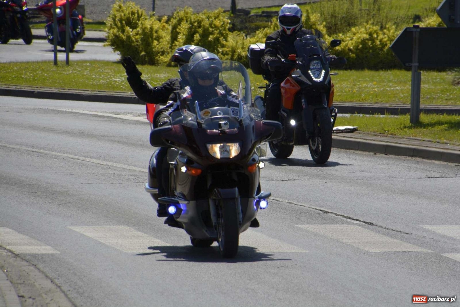 Zdjęcie w galerii na portalu naszraciborz.pl: Raciborska inauguracja sezonu motocyklowego wiadomości z regionu