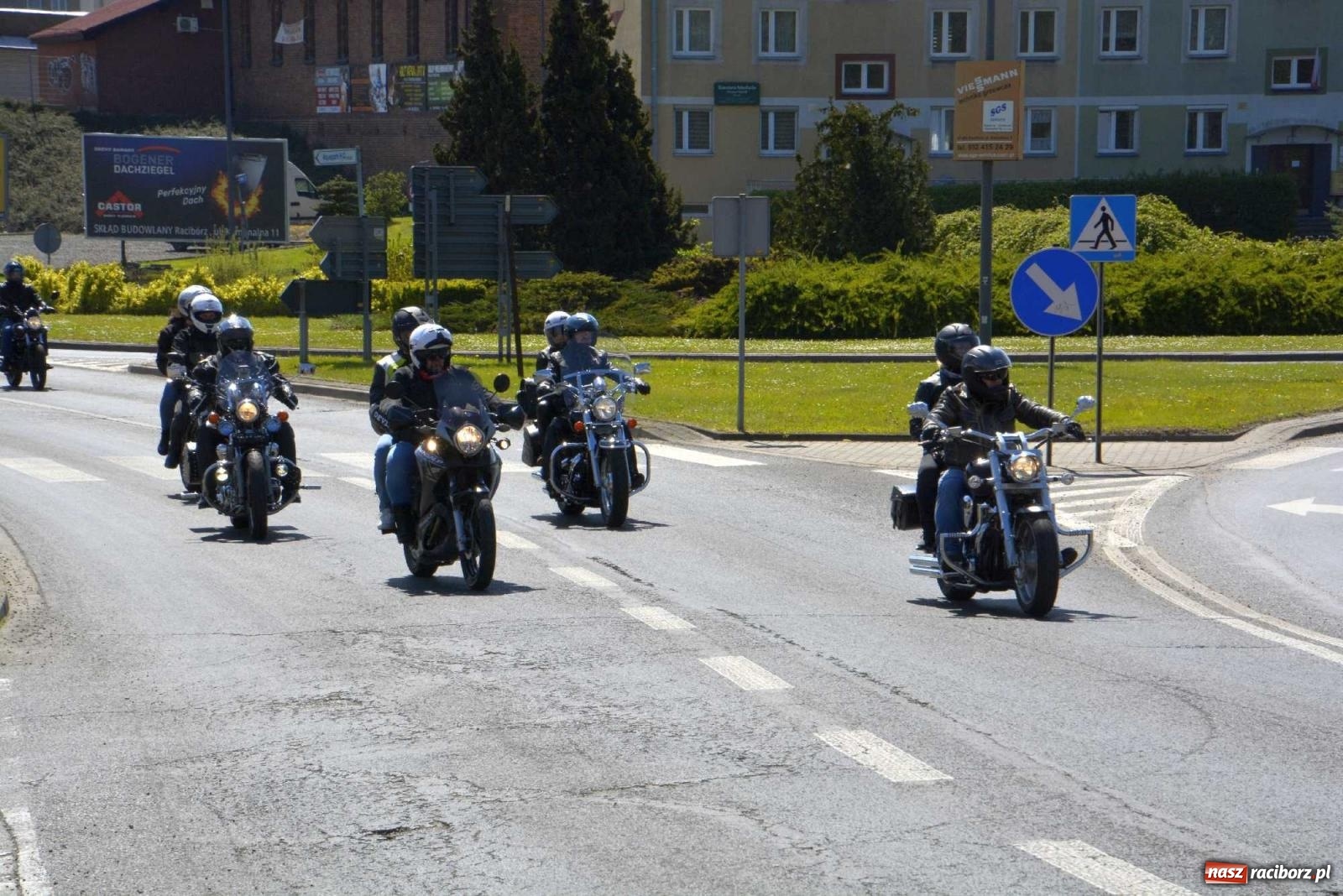 Zdjęcie w galerii na portalu naszraciborz.pl: Raciborska inauguracja sezonu motocyklowego wiadomości z regionu