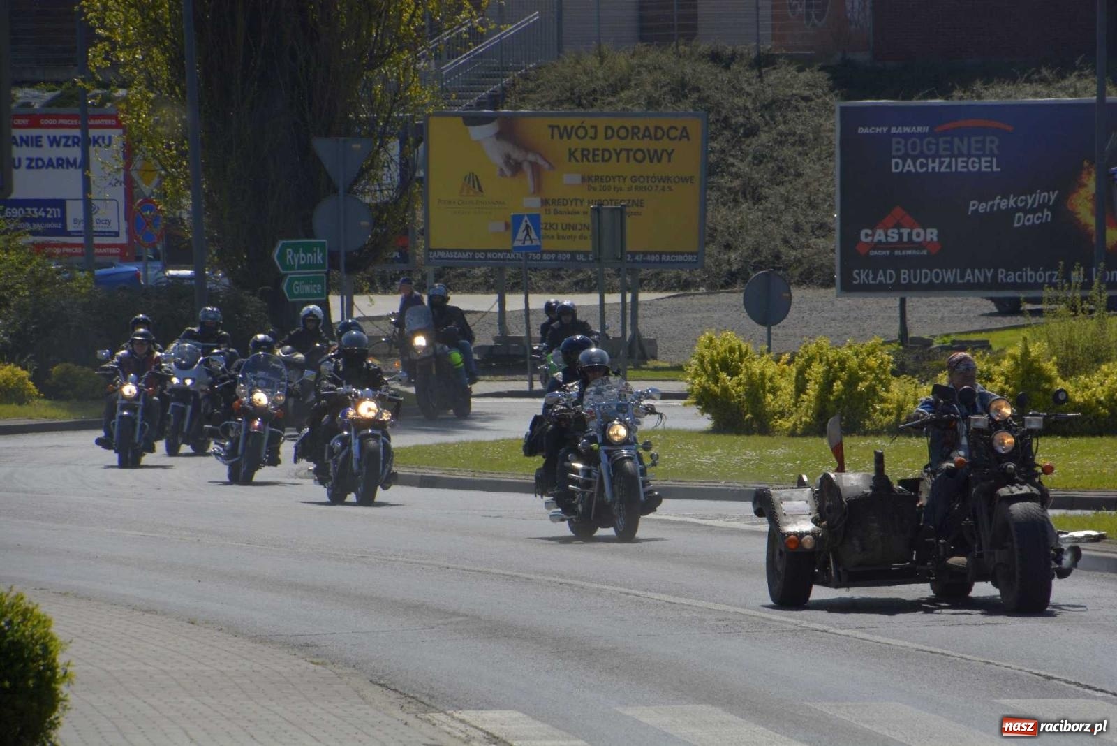 Zdjęcie w galerii na portalu naszraciborz.pl: Raciborska inauguracja sezonu motocyklowego wiadomości z regionu