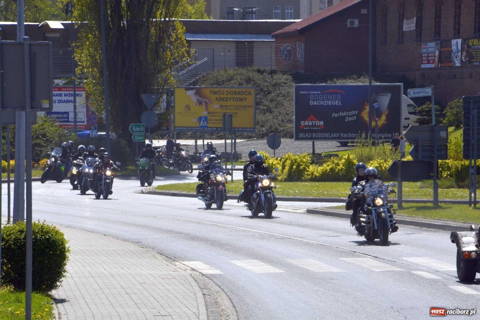 Zdjęcie w galerii na portalu naszraciborz.pl: Raciborska inauguracja sezonu motocyklowego wiadomości z regionu