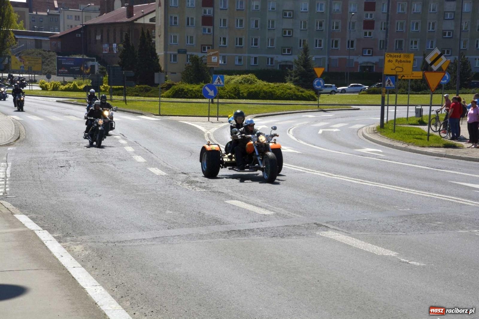 Zdjęcie w galerii na portalu naszraciborz.pl: Raciborska inauguracja sezonu motocyklowego wiadomości z regionu