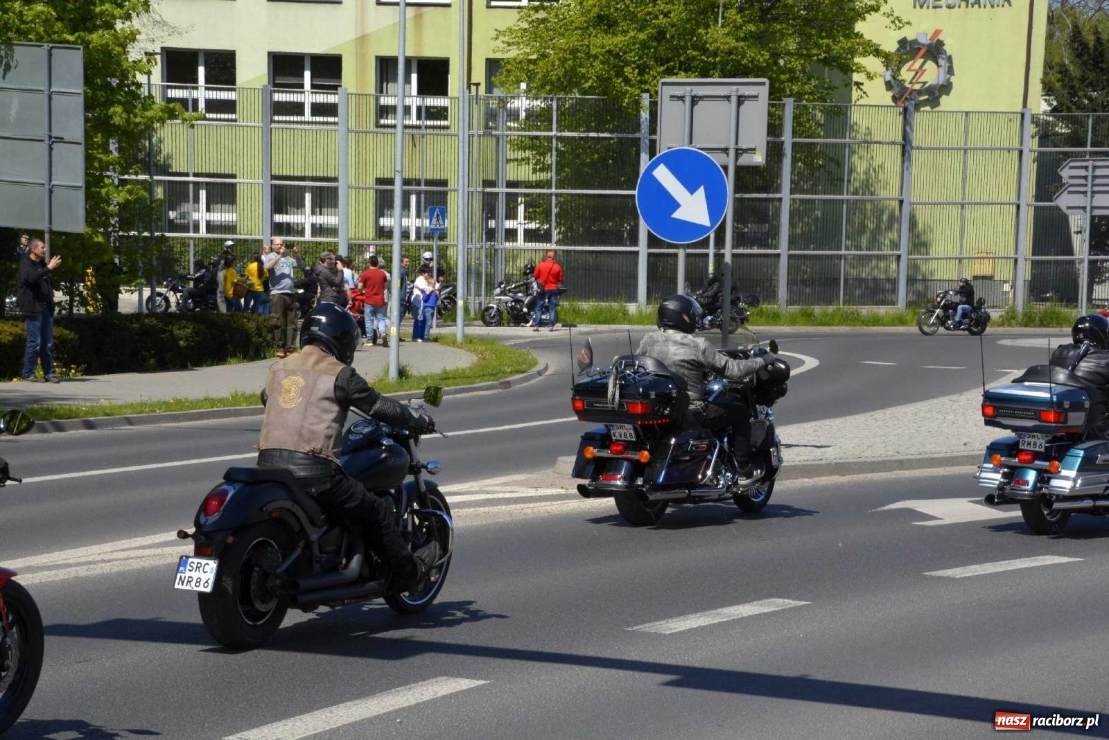Zdjęcie w galerii na portalu naszraciborz.pl: Raciborska inauguracja sezonu motocyklowego wiadomości z regionu