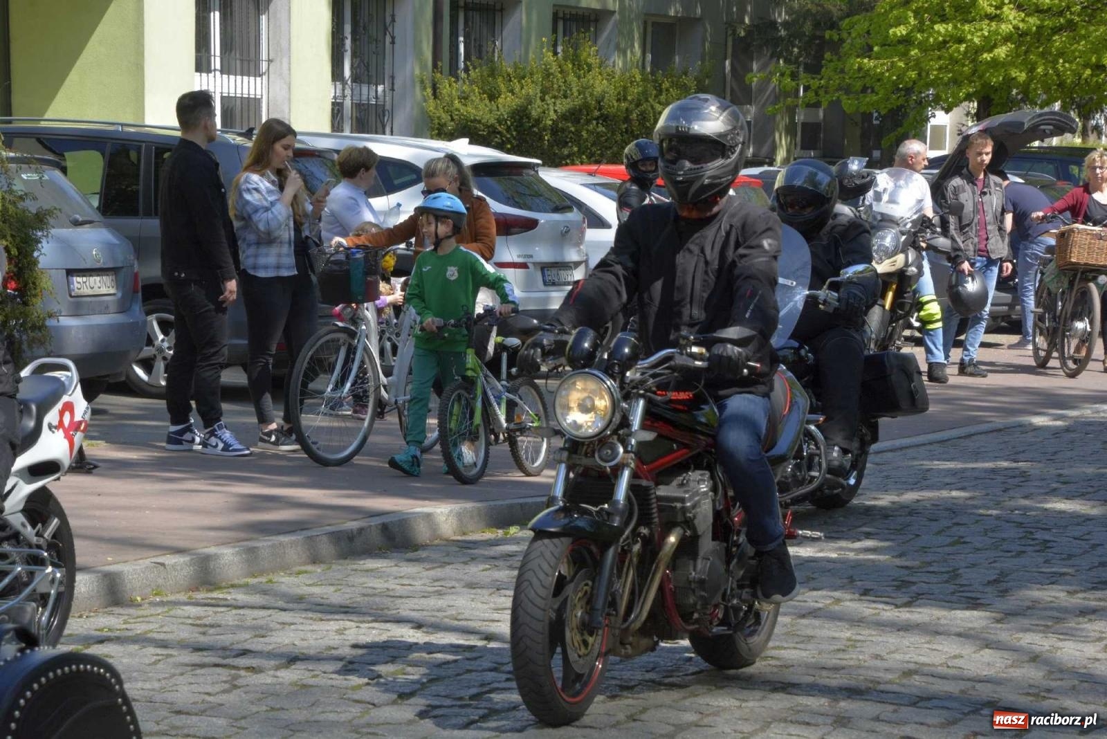 Zdjęcie w galerii na portalu naszraciborz.pl: Raciborska inauguracja sezonu motocyklowego wiadomości z regionu