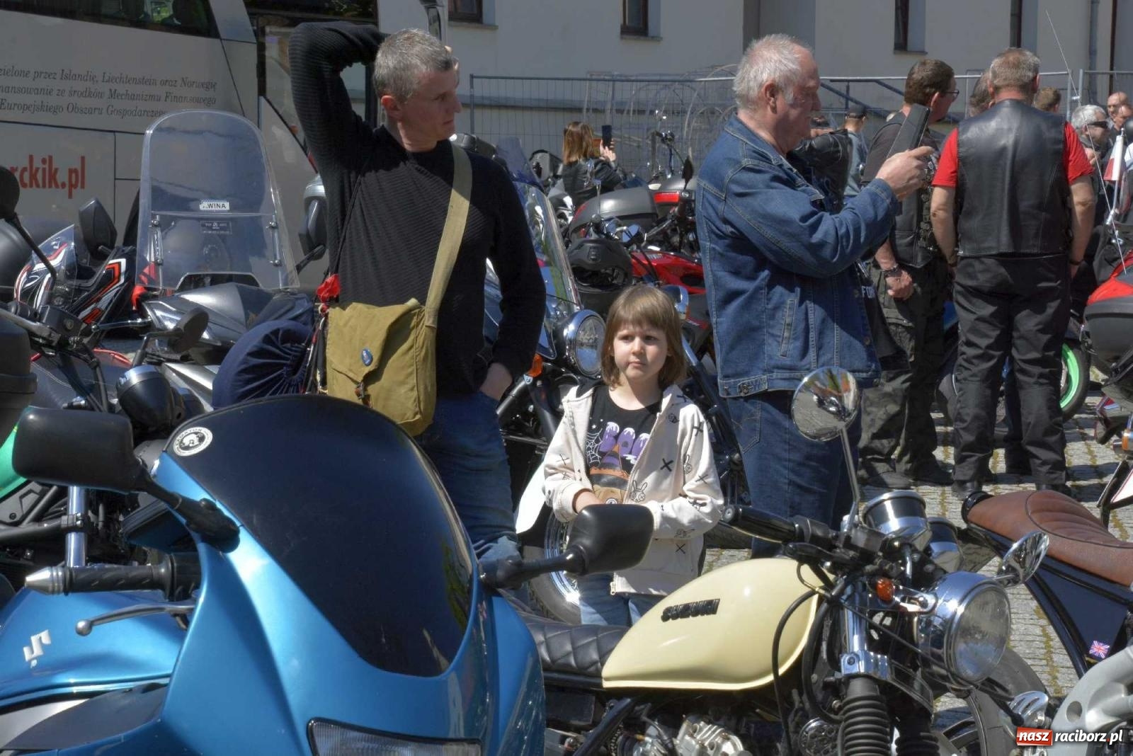 Zdjęcie w galerii na portalu naszraciborz.pl: Raciborska inauguracja sezonu motocyklowego wiadomości z regionu
