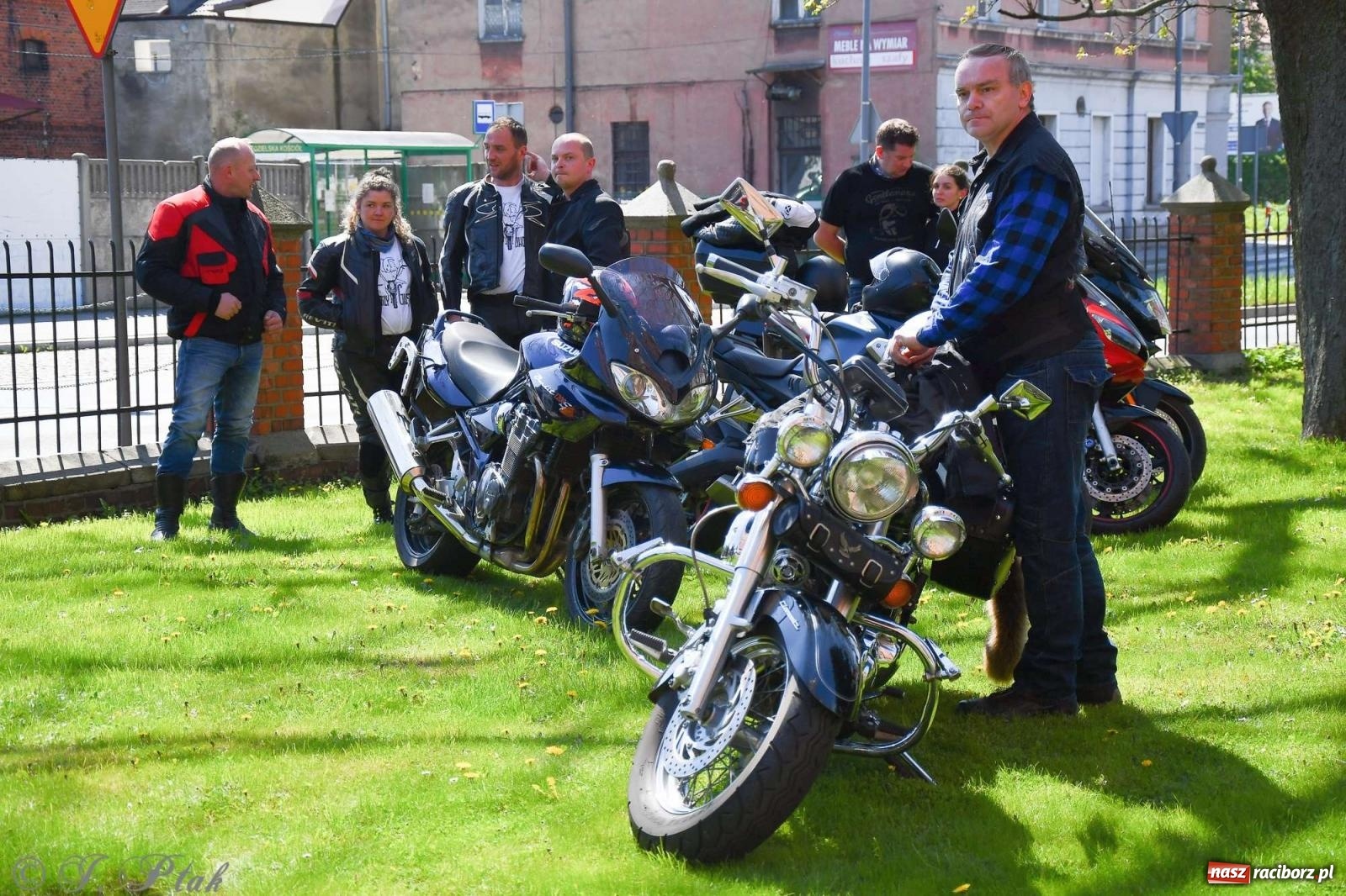 Zdjęcie w galerii na portalu naszraciborz.pl: Setki motocyklistów na ulicach Raciborza [FOTO] wiadomości z regionu