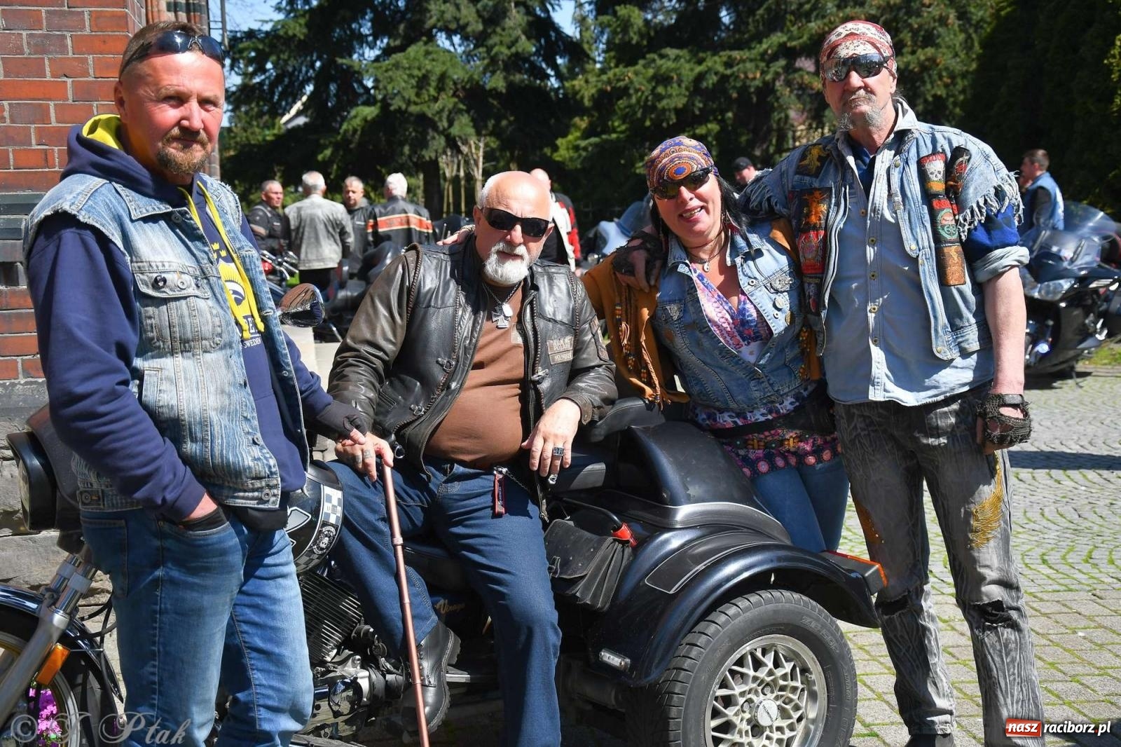 Zdjęcie w galerii na portalu naszraciborz.pl: Setki motocyklistów na ulicach Raciborza [FOTO] wiadomości z regionu