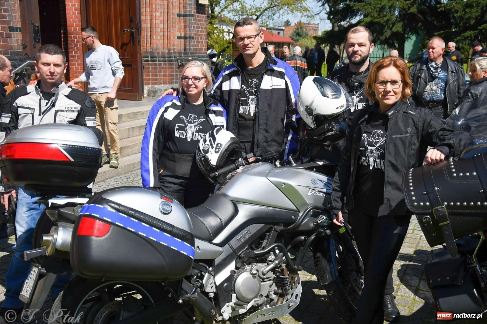 Zdjęcie w galerii na portalu naszraciborz.pl: Setki motocyklistów na ulicach Raciborza [FOTO] wiadomości z regionu