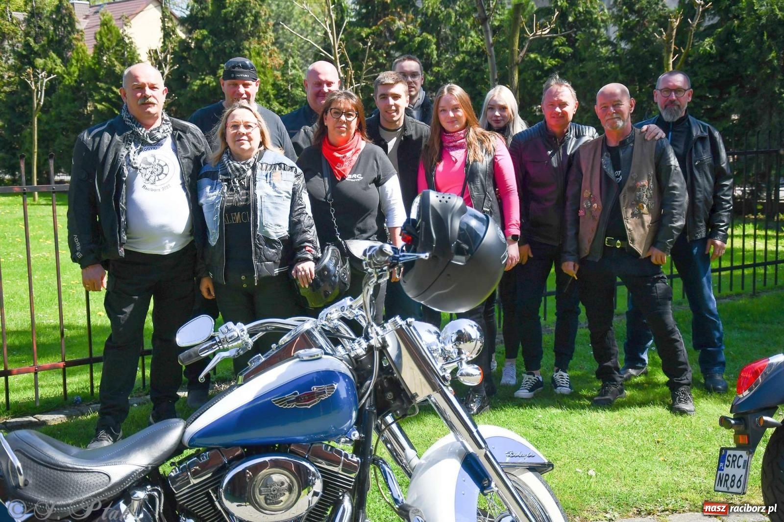 Zdjęcie w galerii na portalu naszraciborz.pl: Setki motocyklistów na ulicach Raciborza [FOTO] wiadomości z regionu